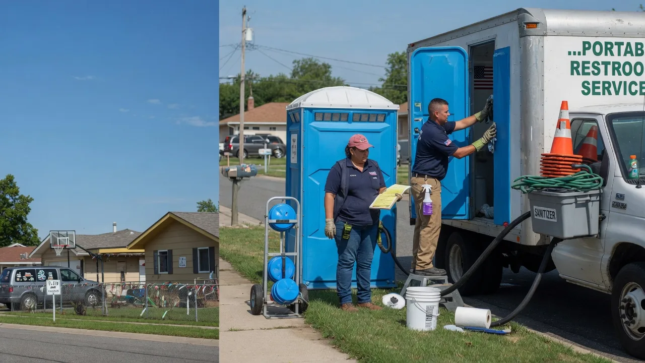 Portable Toilet Rental in Huron, SD near me
